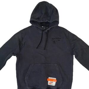 Nike Fleece Men's Pullover Hoodie - Gray Size M